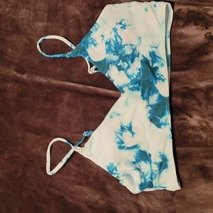 Tie Dye High Waisted Bikini Swimsuit